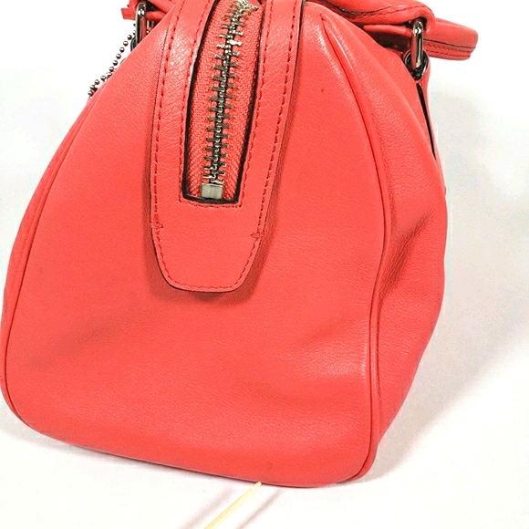 Coach Coral Bowler Hand Bag With Dust Bag - Picture 4 of 16